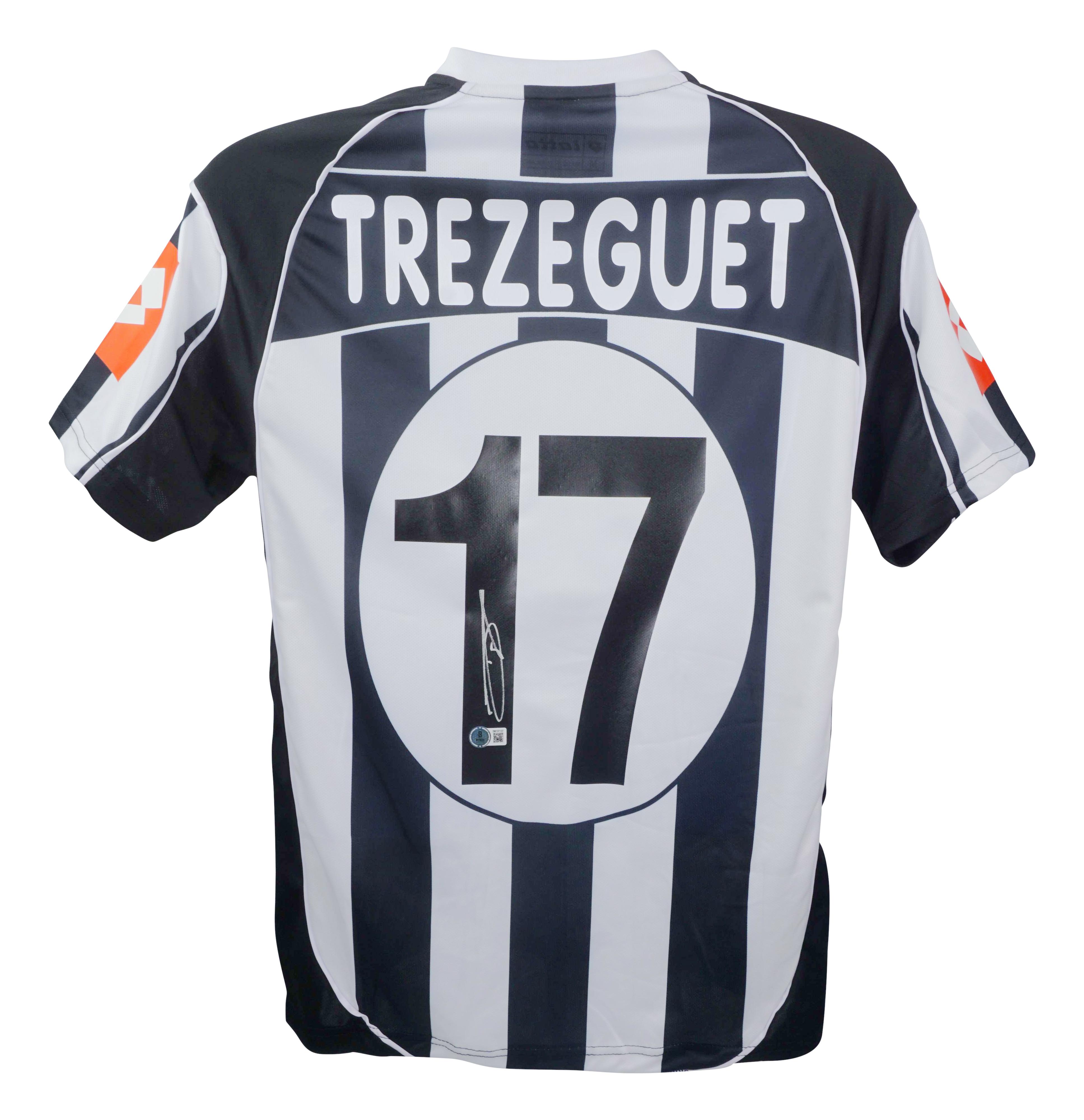 David Trezeguet Signed Juventus Lotto Authentic Jersey (Beckett) at PristineAuction.com David Trezeguet Signed Juventus Lotto Authentic Jersey (Beckett) at PristineAuction.com