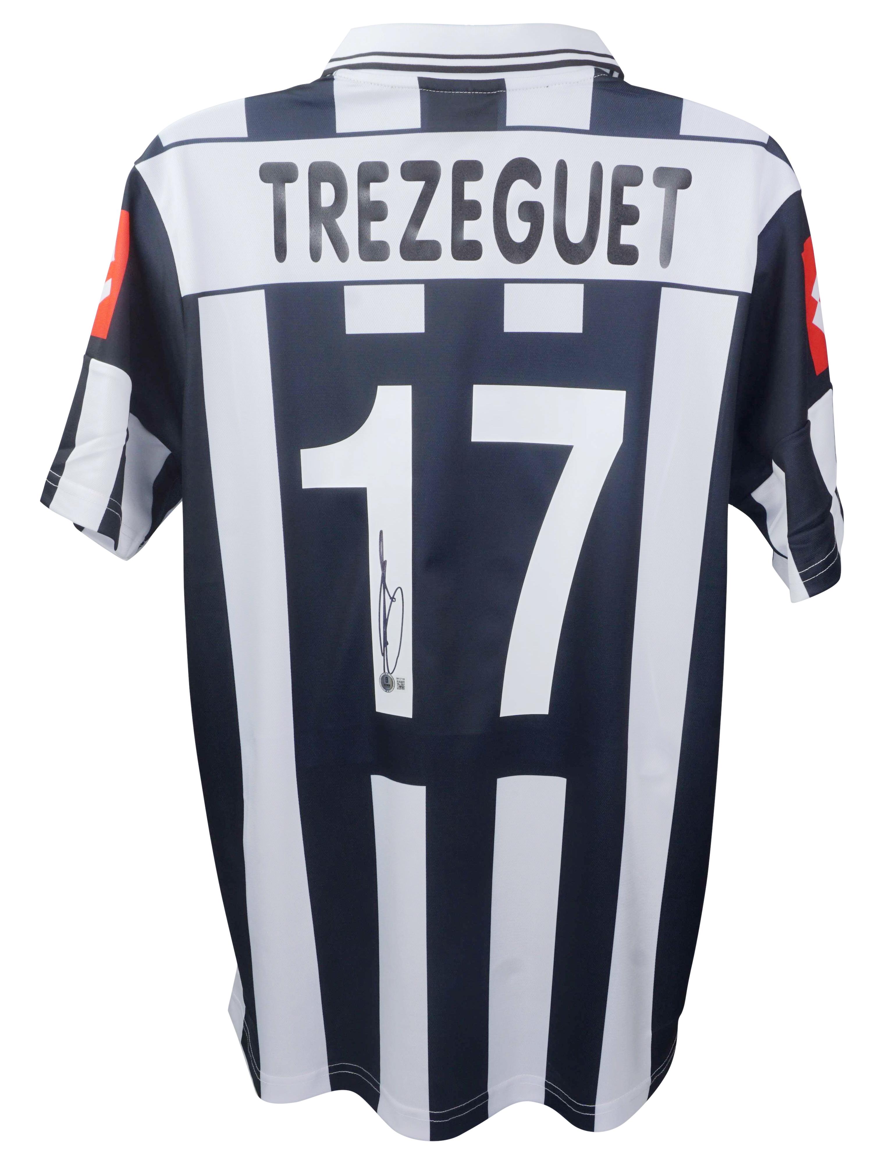 David Trezeguet Signed Juventus Lotto Authentic Jersey (Beckett) at PristineAuction.com David Trezeguet Signed Juventus Lotto Authentic Jersey (Beckett) at PristineAuction.com