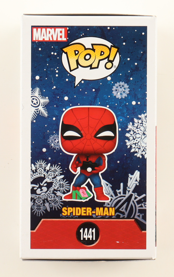 Andrew Garfield Signed "Marvel" #1441 Spider-Man Bobble-Head Funko Pop! Vinyl Figure (ACOA) at PristineAuction.com Andrew Garfield Signed "Marvel" #1441 Spider-Man Bobble-Head Funko Pop! Vinyl Figure (ACOA) at PristineAuction.com