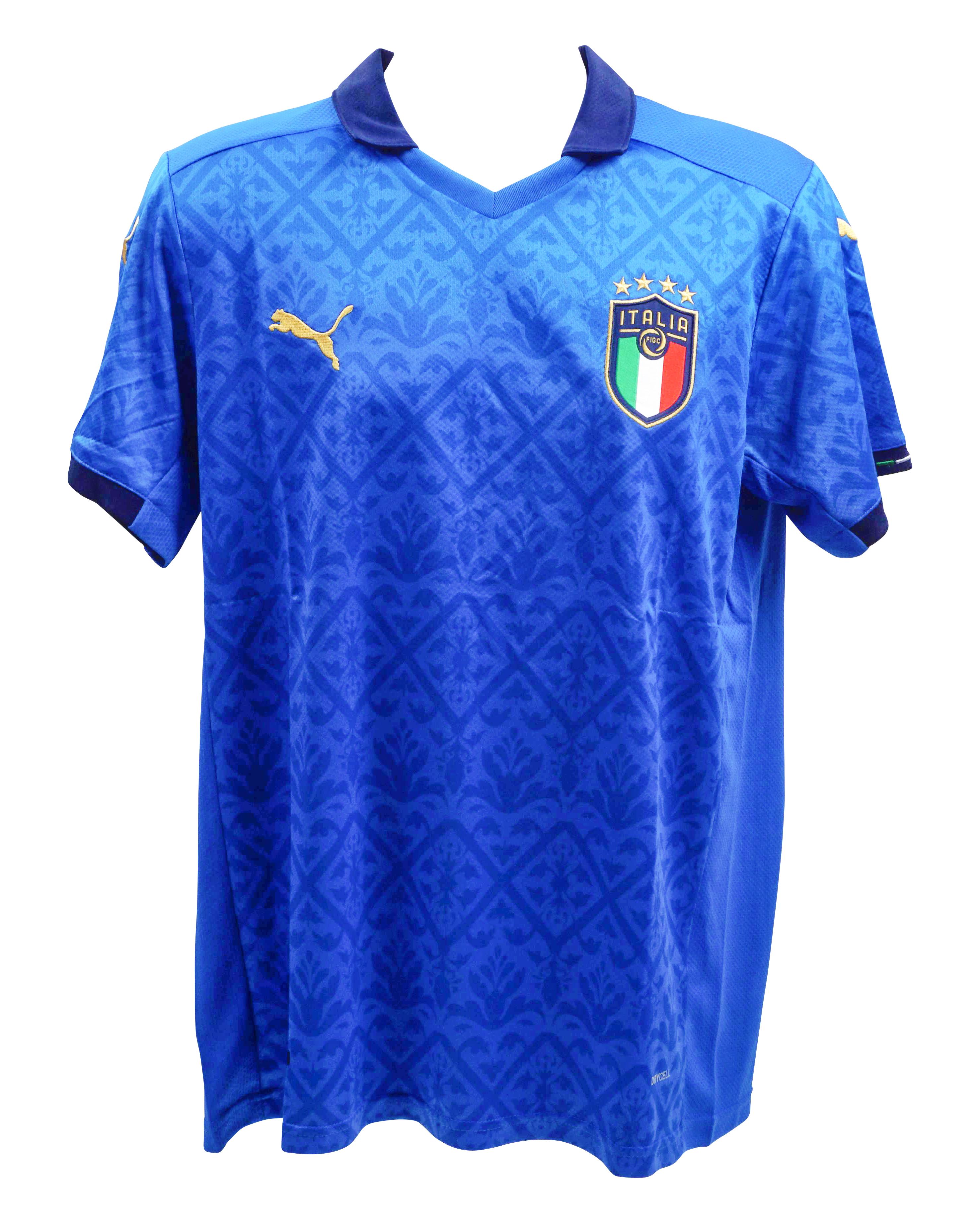 Leonardo Bonucci Signed Italy National Team Puma Authentic Jersey (Beckett) at PristineAuction.com Leonardo Bonucci Signed Italy National Team Puma Authentic Jersey (Beckett) at PristineAuction.com