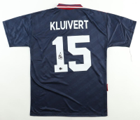 Patrick Kluivert Signed AFC Ajax Umbro Authentic Jersey (Beckett) at PristineAuction.com