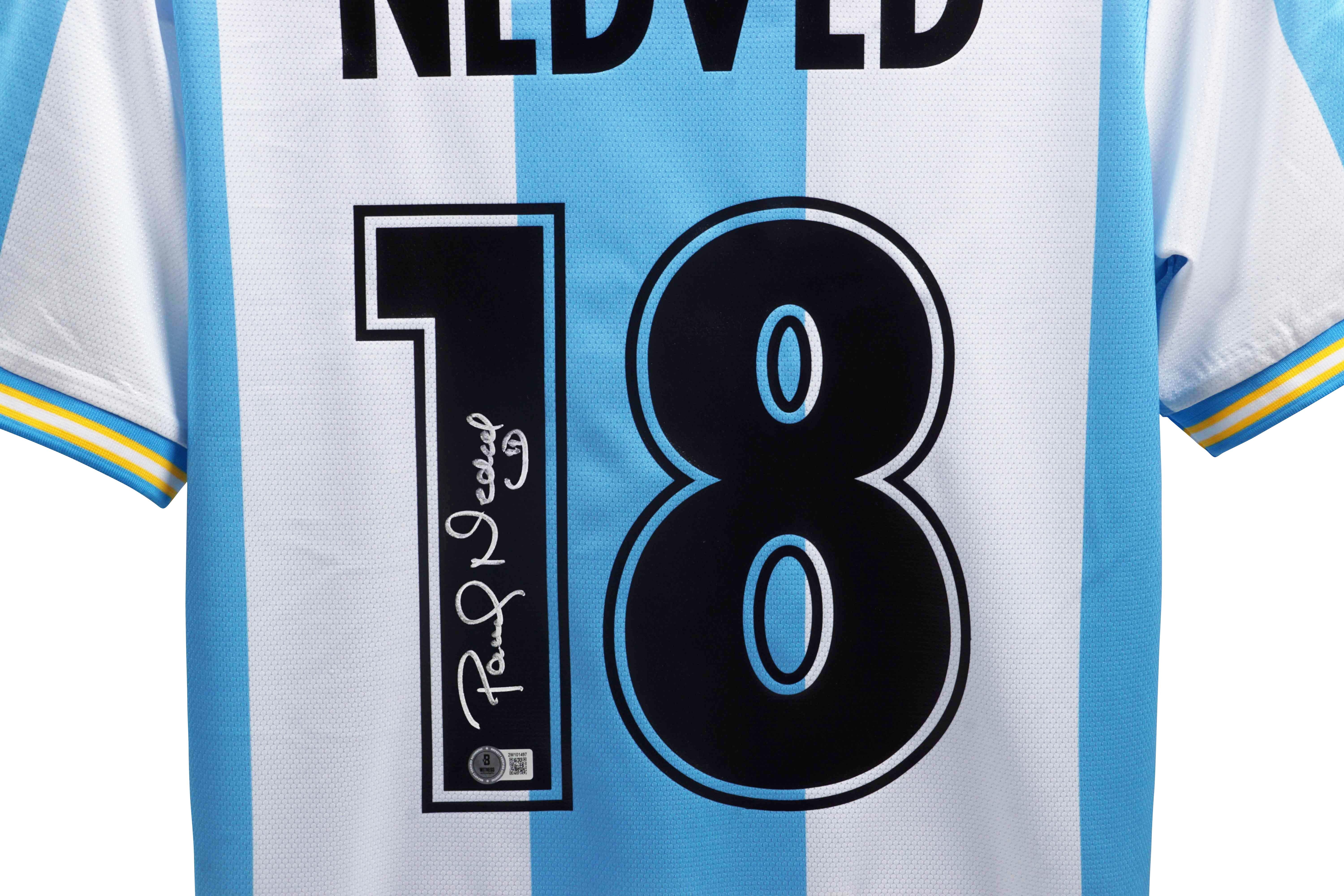 Pavel Nedved Signed S.S Lazio Puma Authentic Jersey (Beckett) at PristineAuction.com Pavel Nedved Signed S.S Lazio Puma Authentic Jersey (Beckett) at PristineAuction.com