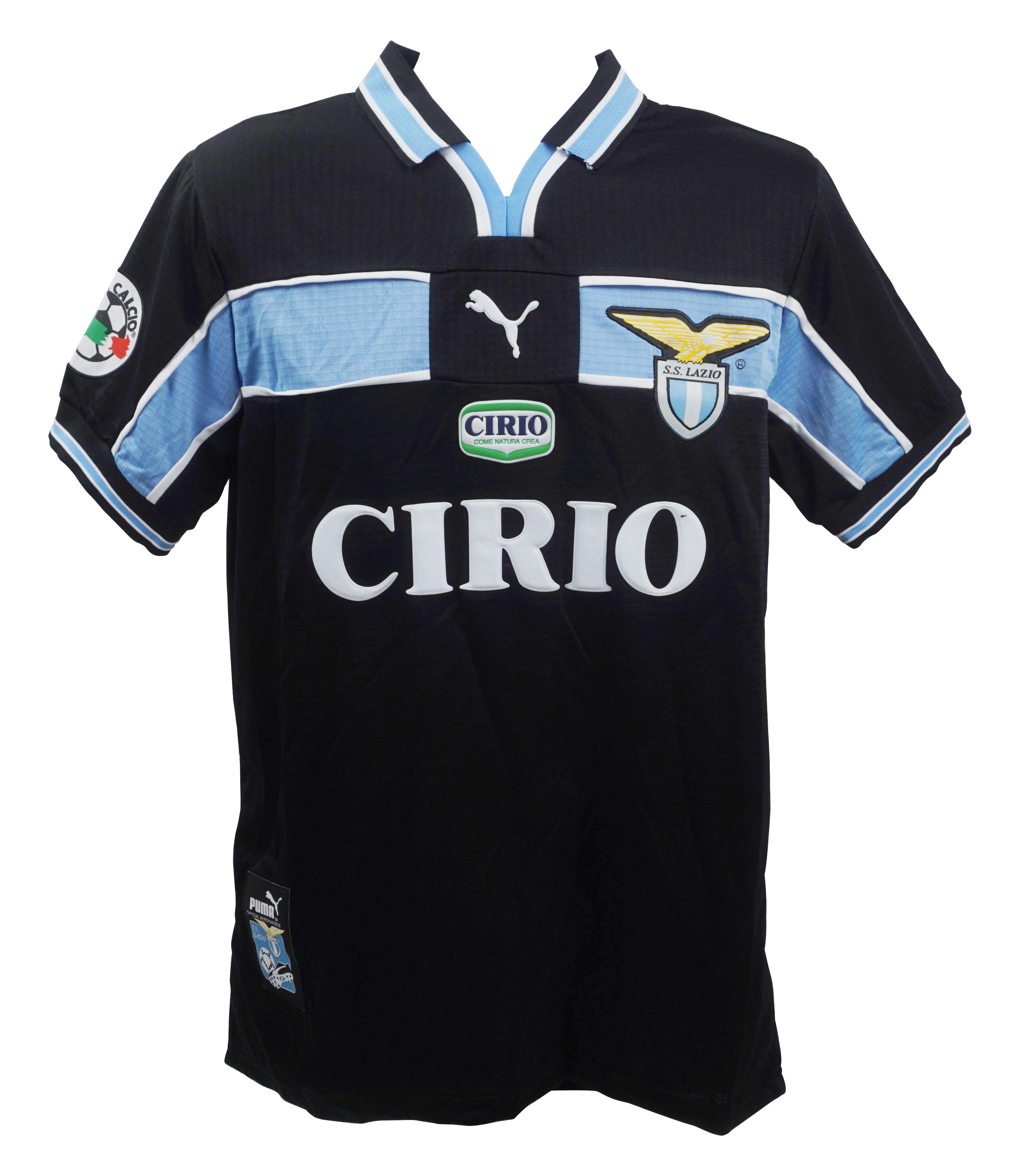 Pavel Nedved Signed S.S Lazio Puma Authentic Jersey (Beckett) at PristineAuction.com Pavel Nedved Signed S.S Lazio Puma Authentic Jersey (Beckett) at PristineAuction.com