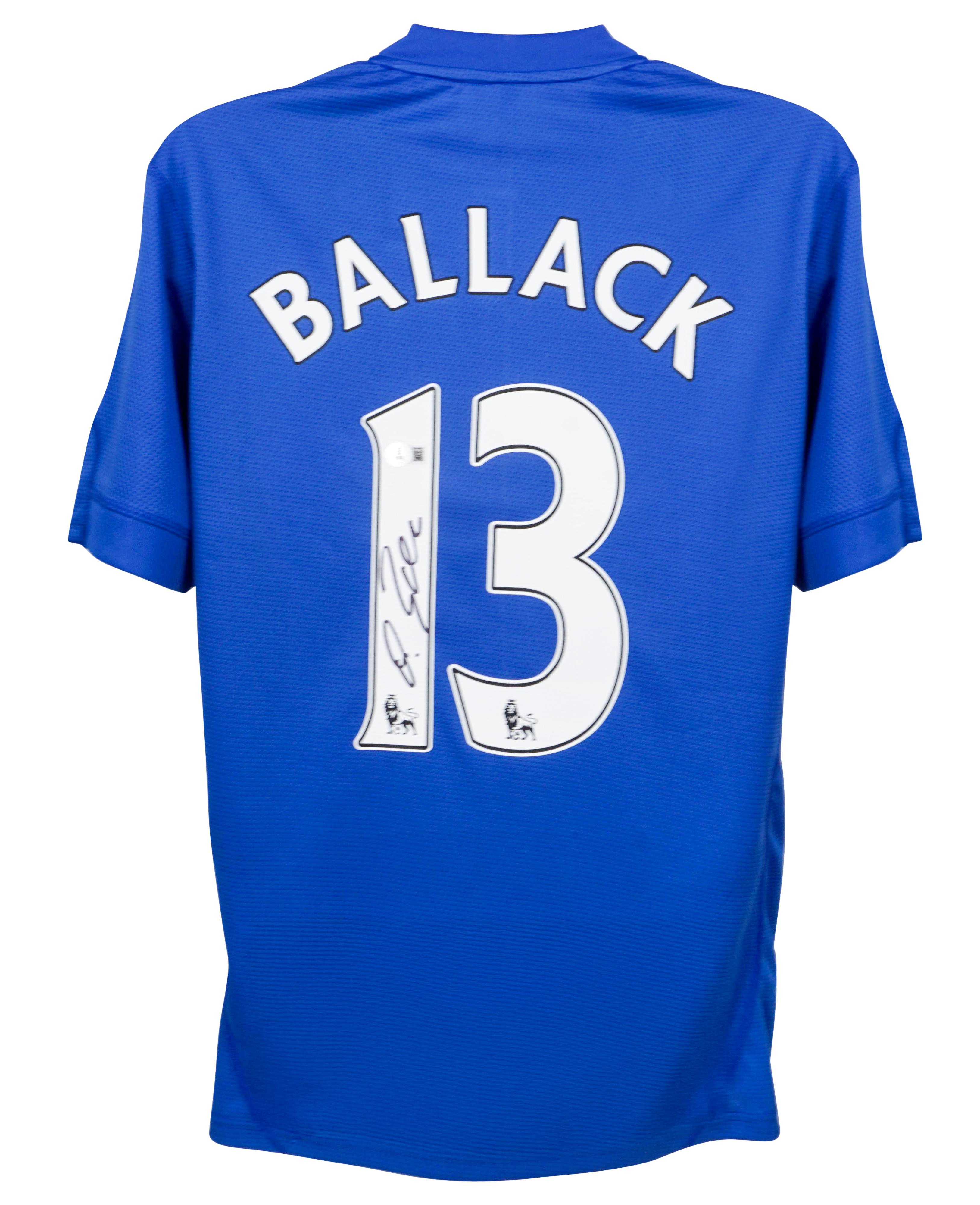 Michael Ballack Signed Chelsea Adidas Authentic Jersey (Beckett) at PristineAuction.com Michael Ballack Signed Chelsea Adidas Authentic Jersey (Beckett) at PristineAuction.com