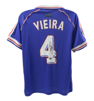 Patrick Vieira Signed France National Team Adidas Authentic Jersey (Beckett) at PristineAuction.com