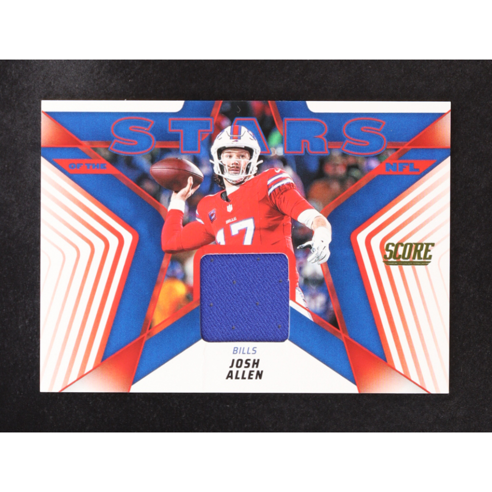 Josh Allen 2025 Score Stars of the NFL Jerseys #7 at PristineAuction.com