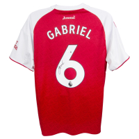 Gabriel Signed Arsenal Nike Authentic Jersey (Beckett) at PristineAuction.com