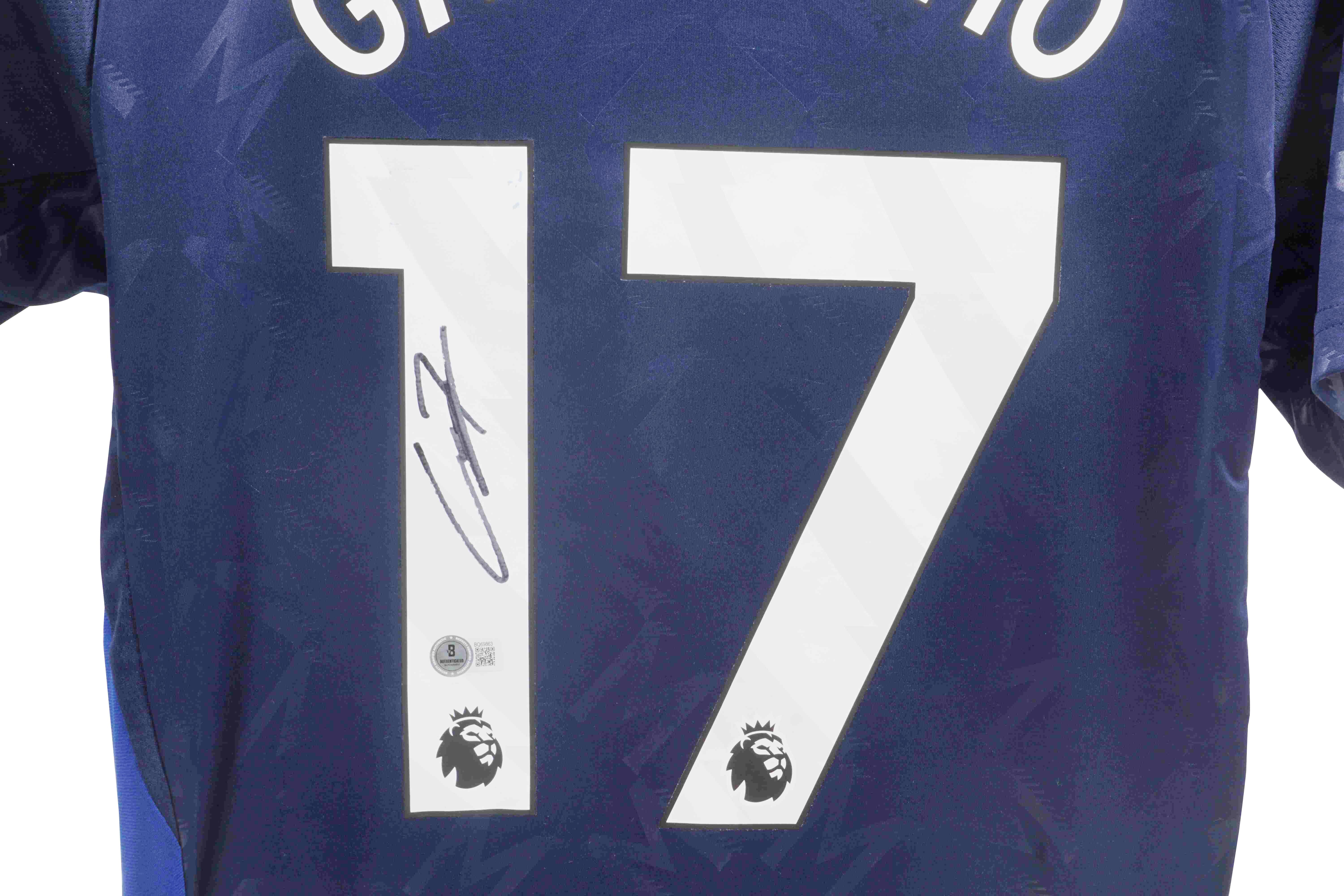 Alejandro Garnacho Signed Manchester United Adidas Authentic Jersey (Beckett) at PristineAuction.com Alejandro Garnacho Signed Manchester United Adidas Authentic Jersey (Beckett) at PristineAuction.com