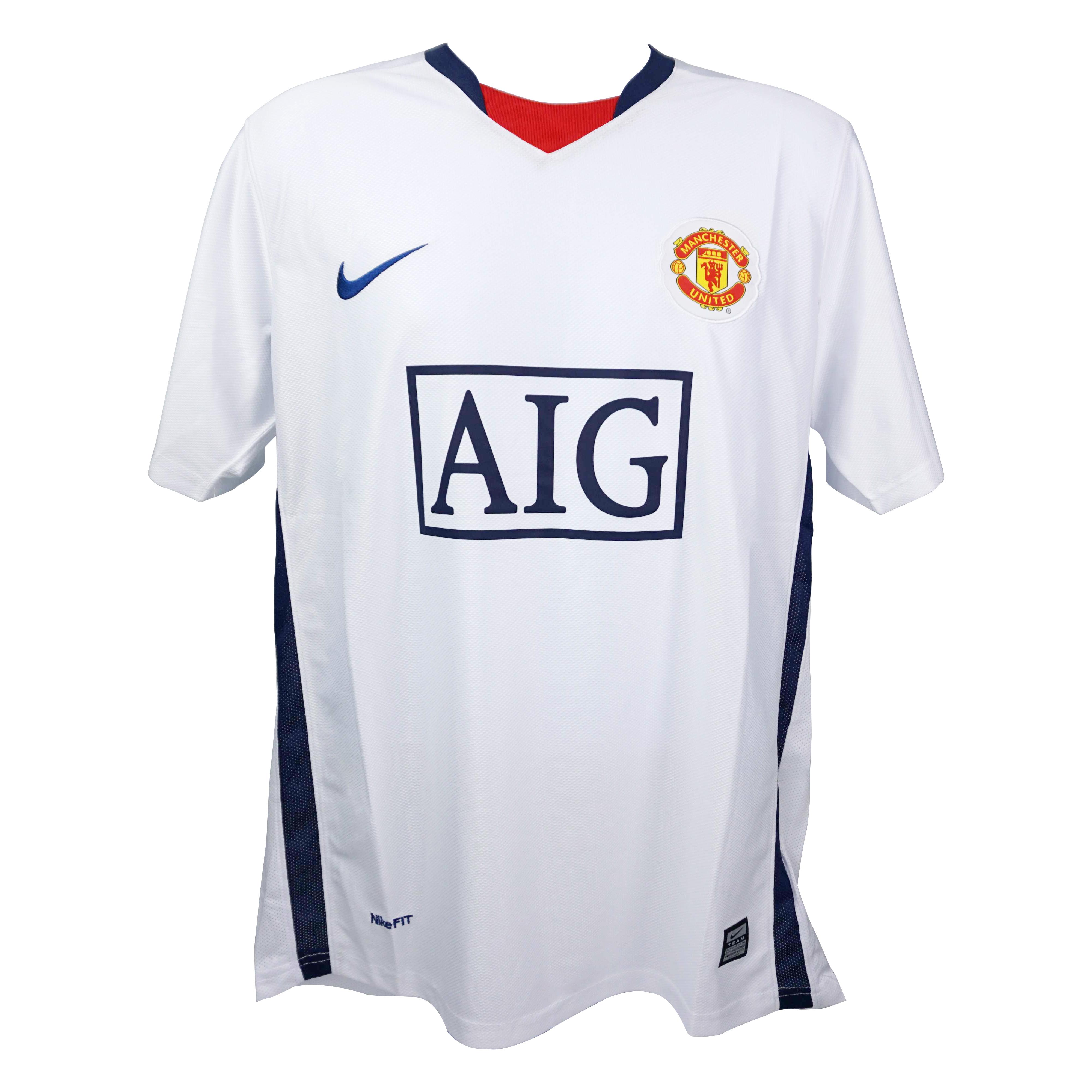 Carlos Tevez Signed Manchester United Nike Authentic Jersey (Beckett) at PristineAuction.com Carlos Tevez Signed Manchester United Nike Authentic Jersey (Beckett) at PristineAuction.com