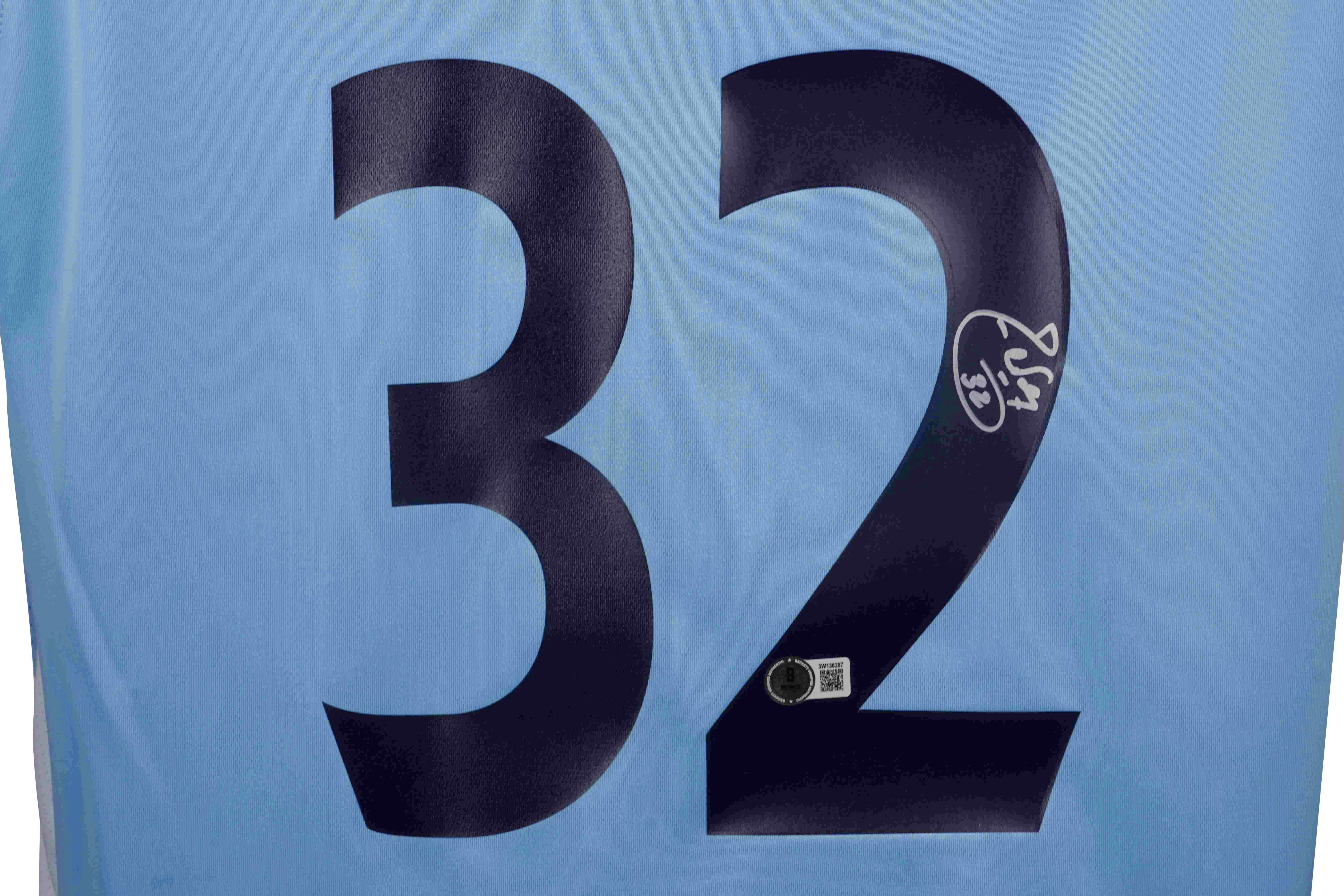 Carlos Tevez Signed Manchester City Umbro Authentic Jersey (Beckett) at PristineAuction.com Carlos Tevez Signed Manchester City Umbro Authentic Jersey (Beckett) at PristineAuction.com