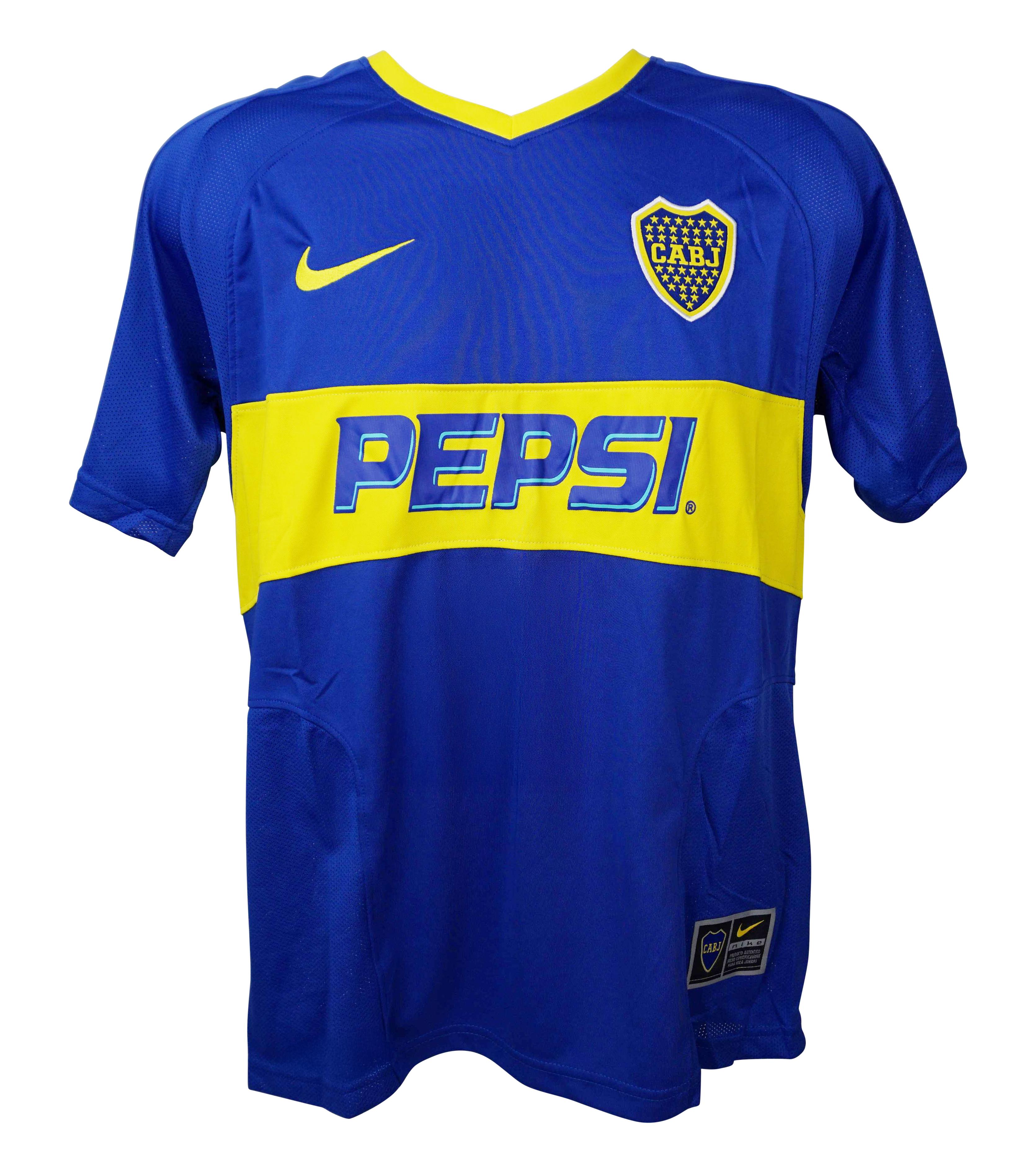 Carlos Tevez Signed Boca Juniors Nike Authentic Jersey Beckett 