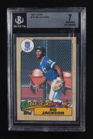 Bo Jackson 1987 Topps Future Stars #170 RC (BGS 7) at PristineAuction.com