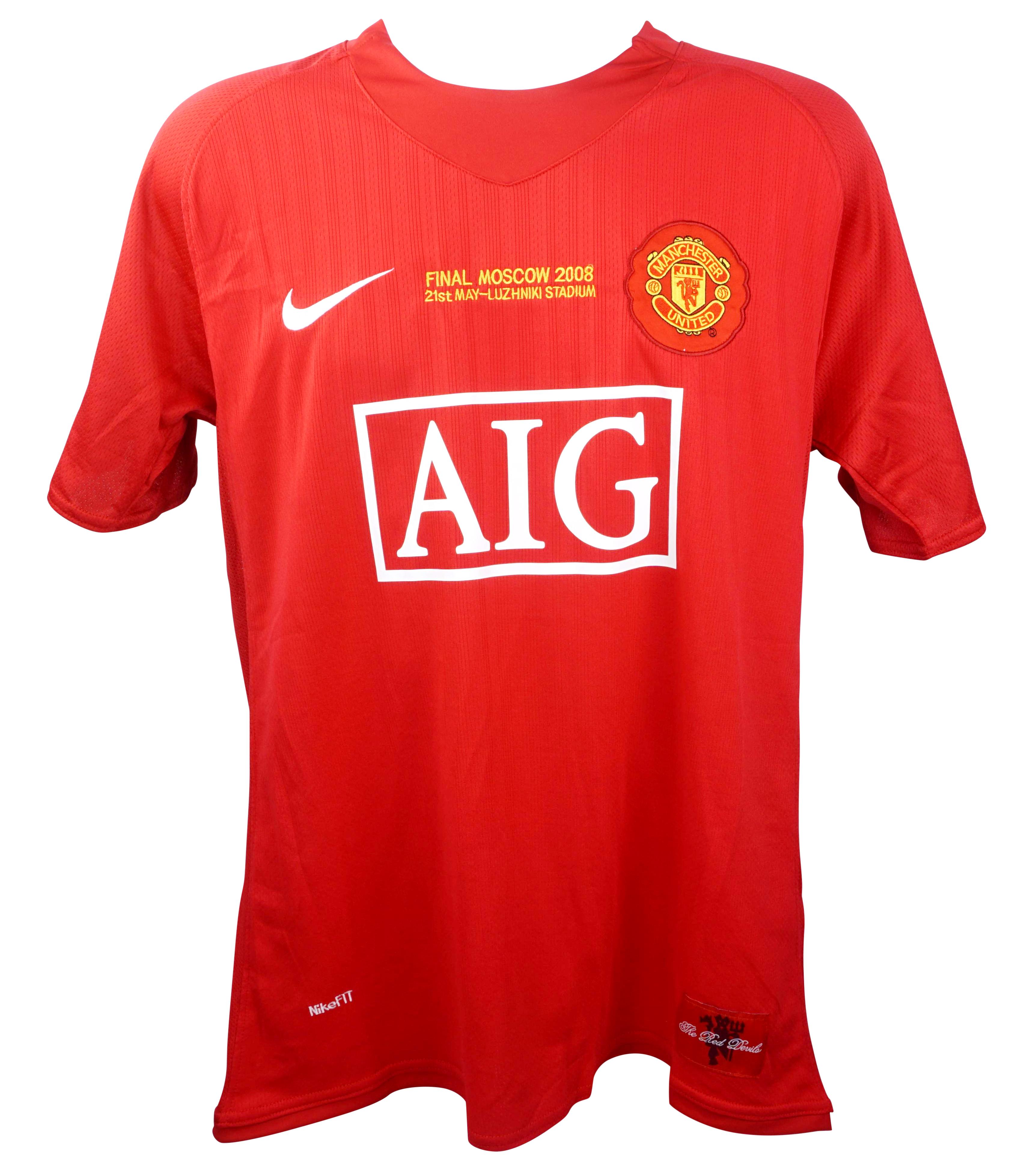 Ryan Giggs Signed Manchester United F.C. Nike Authentic Jersey (Beckett) at PristineAuction.com Ryan Giggs Signed Manchester United F.C. Nike Authentic Jersey (Beckett) at PristineAuction.com