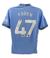 Phil Foden Signed Manchester City Puma Authentic Jersey (Beckett) at PristineAuction.com