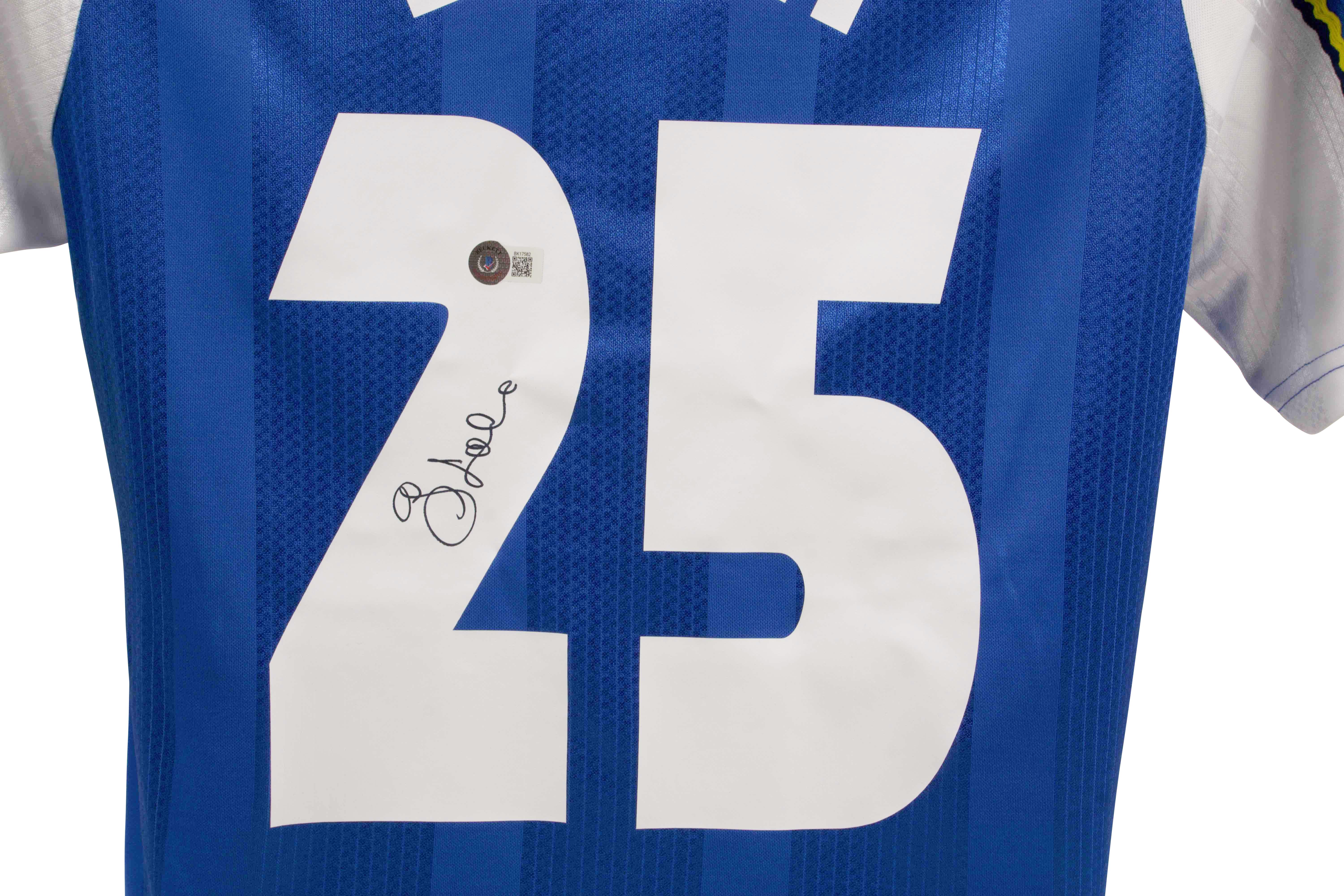 Gianfranco Zola Signed Chelsea Umbro Authentic Jersey (Beckett) at PristineAuction.com Gianfranco Zola Signed Chelsea Umbro Authentic Jersey (Beckett) at PristineAuction.com