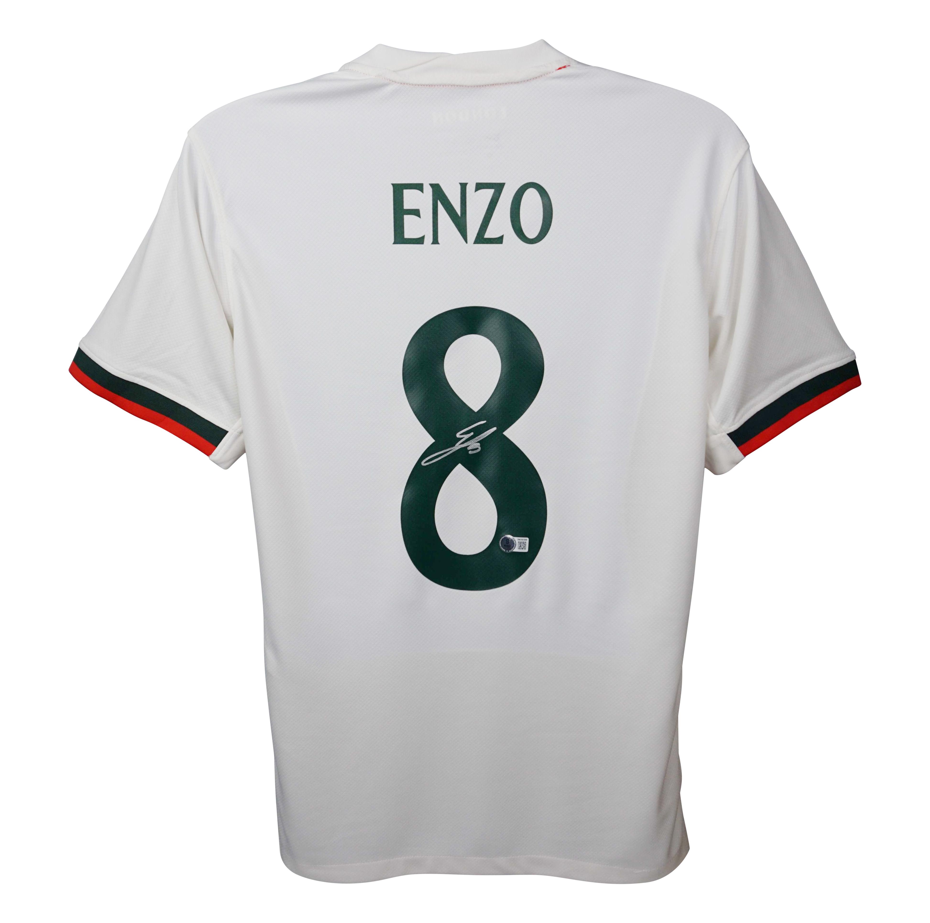 Enzo Fernandez Signed Chelsea Nike Authentic Jersey (Beckett) at PristineAuction.com Enzo Fernandez Signed Chelsea Nike Authentic Jersey (Beckett) at PristineAuction.com