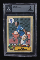 Bo Jackson 1987 Topps Future Stars #170 RC (BGS 8) at PristineAuction.com