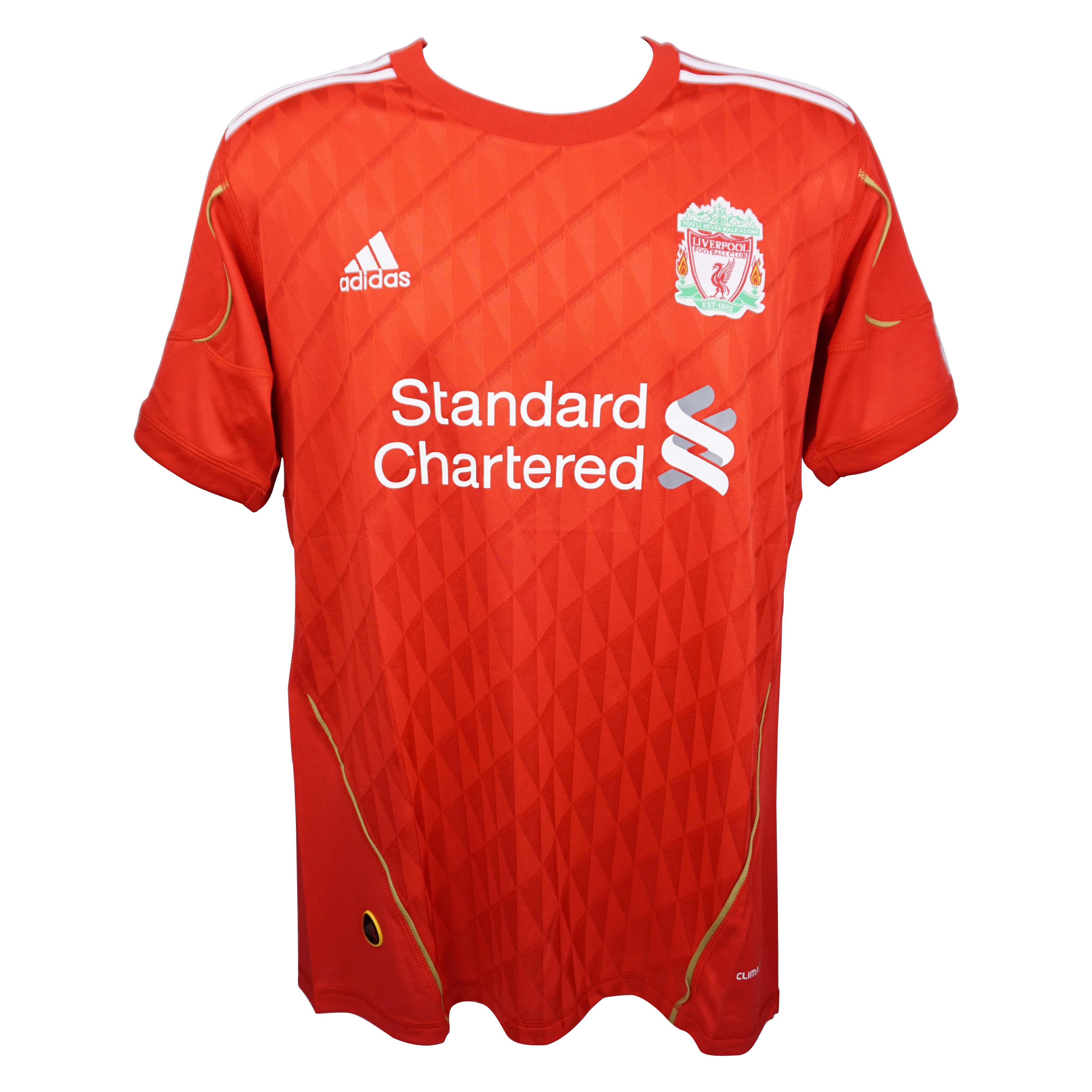 Steven Gerrard Signed Liverpool Adidas Authentic Jersey (Beckett) at PristineAuction.com Steven Gerrard Signed Liverpool Adidas Authentic Jersey (Beckett) at PristineAuction.com