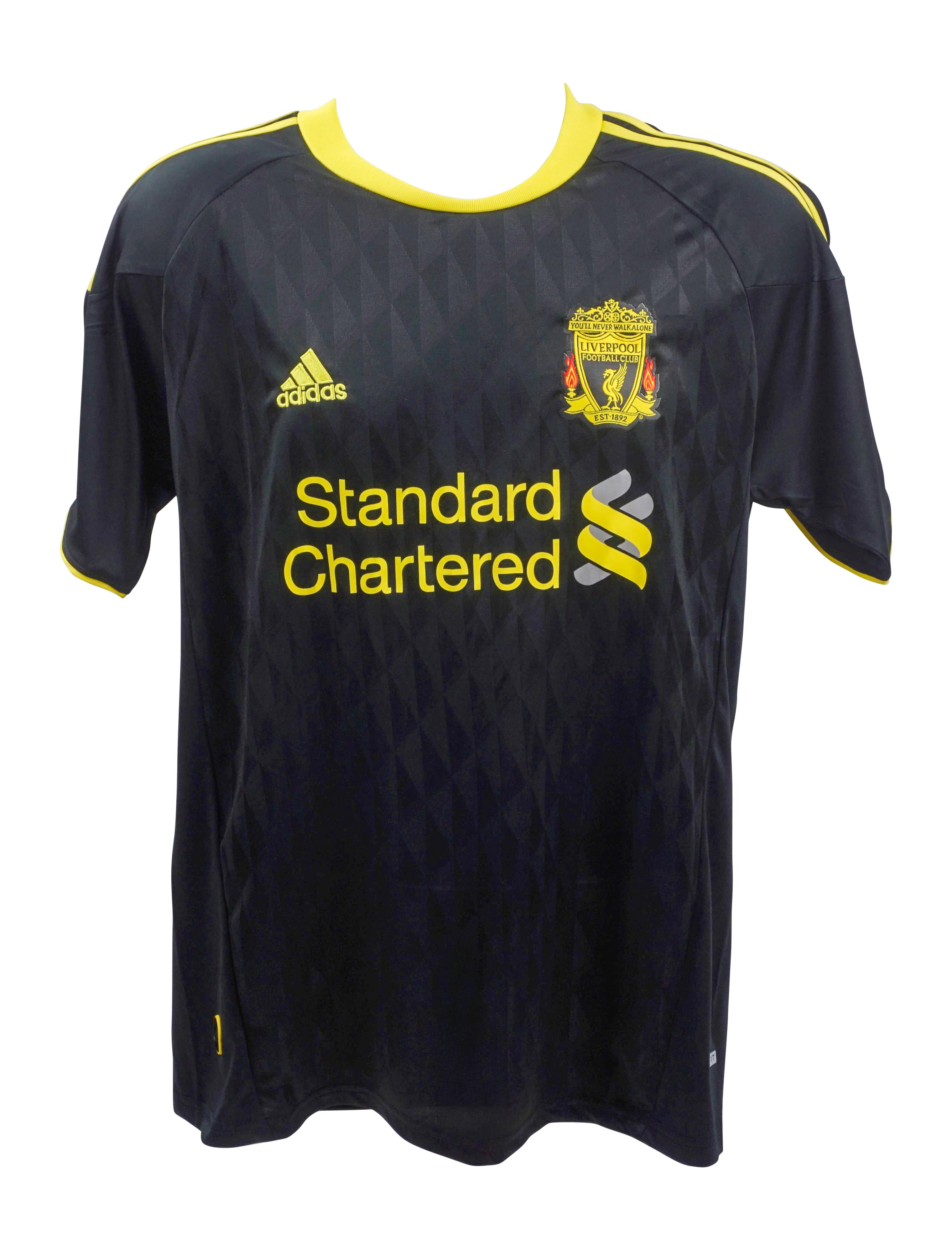 Steven Gerrard Signed Liverpool Adidas Authentic Jersey (Beckett) at PristineAuction.com Steven Gerrard Signed Liverpool Adidas Authentic Jersey (Beckett) at PristineAuction.com