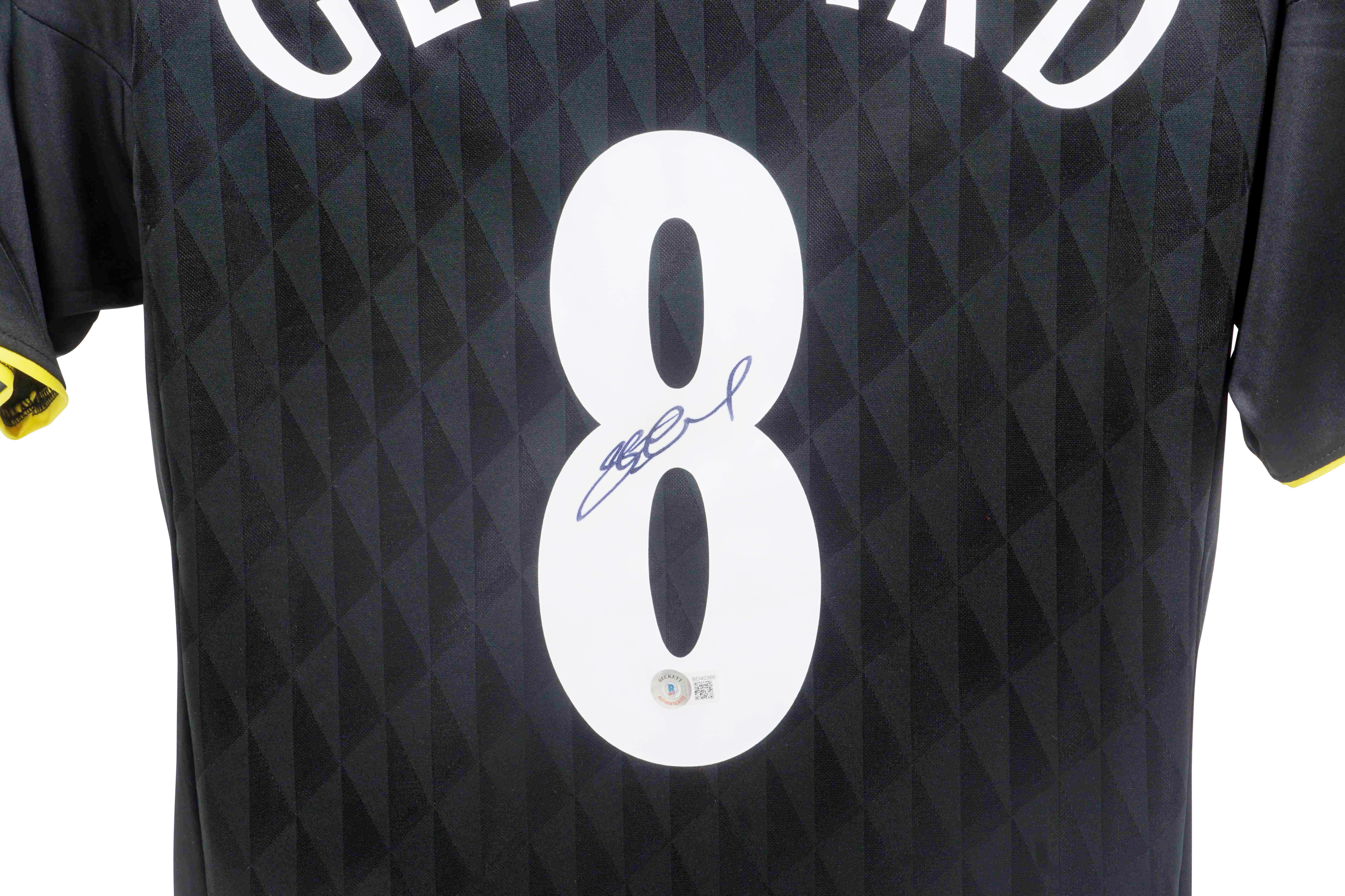 Steven Gerrard Signed Liverpool Adidas Authentic Jersey (Beckett) at PristineAuction.com Steven Gerrard Signed Liverpool Adidas Authentic Jersey (Beckett) at PristineAuction.com