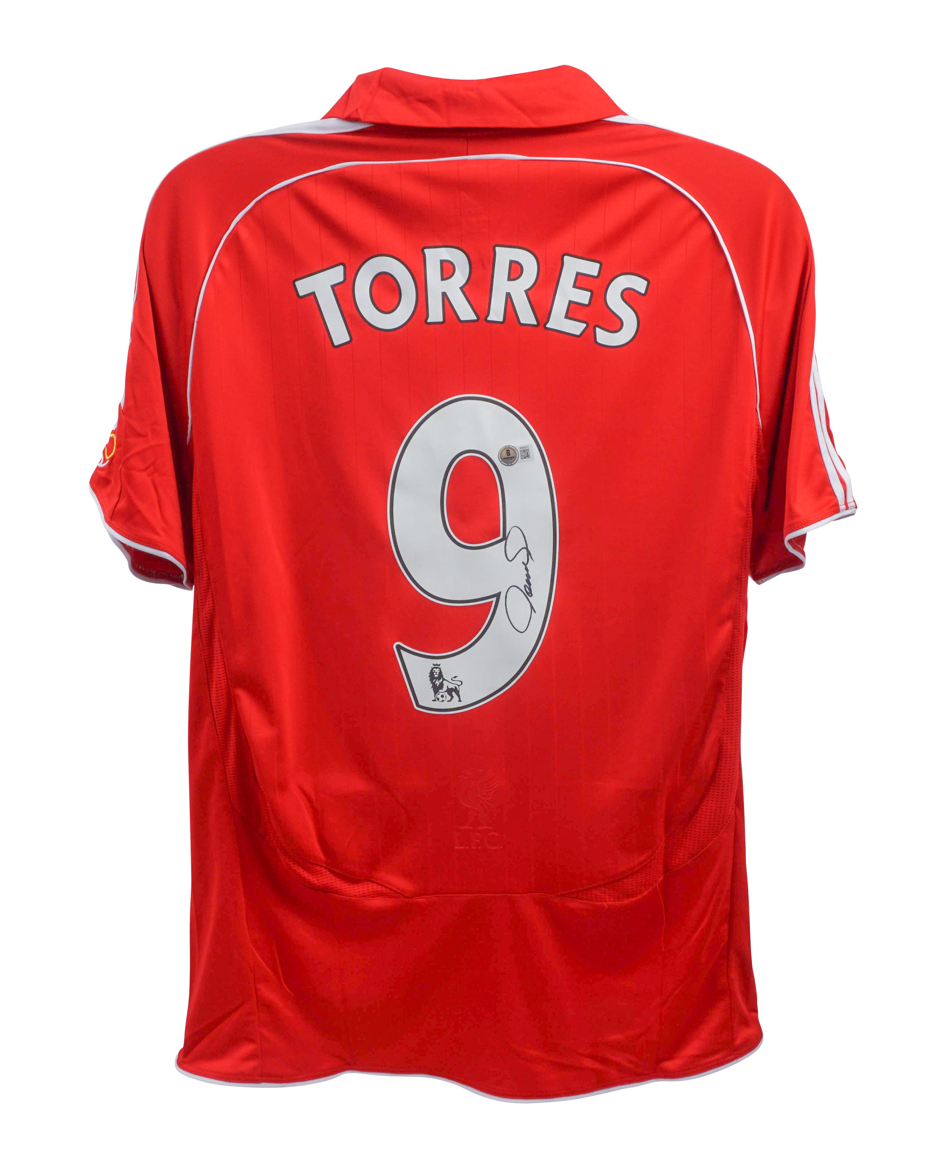 Fernando Torres Signed Liverpool Adidas Authentic Jersey (Beckett) at PristineAuction.com Fernando Torres Signed Liverpool Adidas Authentic Jersey (Beckett) at PristineAuction.com
