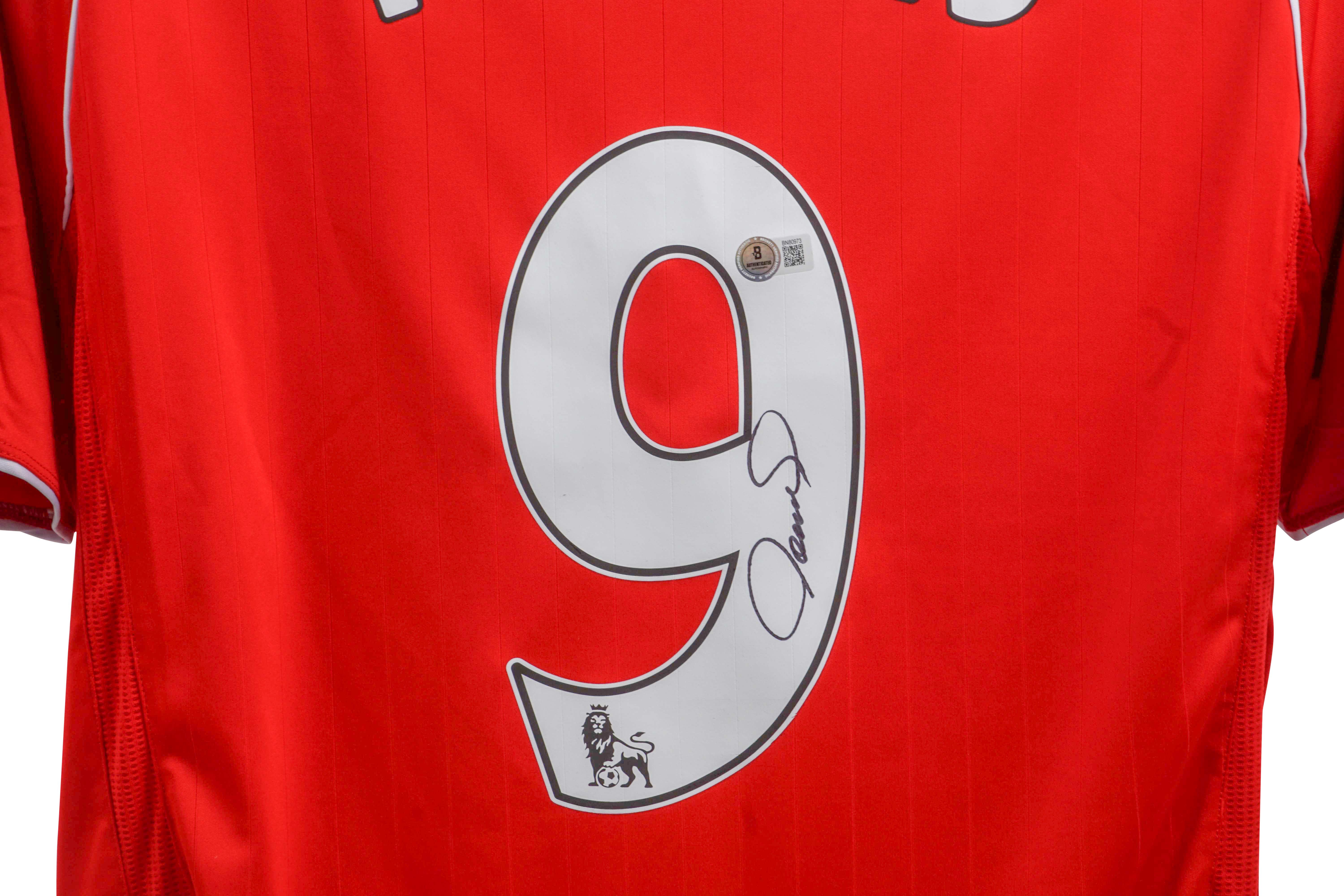 Fernando Torres Signed Liverpool Adidas Authentic Jersey (Beckett) at PristineAuction.com Fernando Torres Signed Liverpool Adidas Authentic Jersey (Beckett) at PristineAuction.com