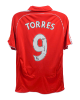 Fernando Torres Signed Liverpool Adidas Authentic Jersey (Beckett) at PristineAuction.com