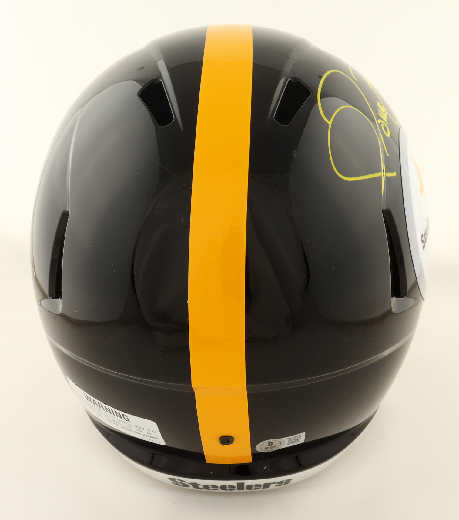 Jerome Bettis Signed Steelers Full-Size Speed Helmet (Beckett) at PristineAuction.com Jerome Bettis Signed Steelers Full-Size Speed Helmet (Beckett) at PristineAuction.com