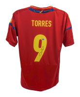 Fernando Torres Signed Spain National Team Adidas Authentic Jersey (Beckett) at PristineAuction.com