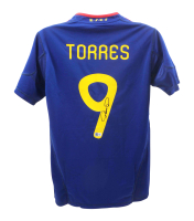 Fernando Torres Signed Spain National Team Adidas Authentic Jersey (Beckett) at PristineAuction.com