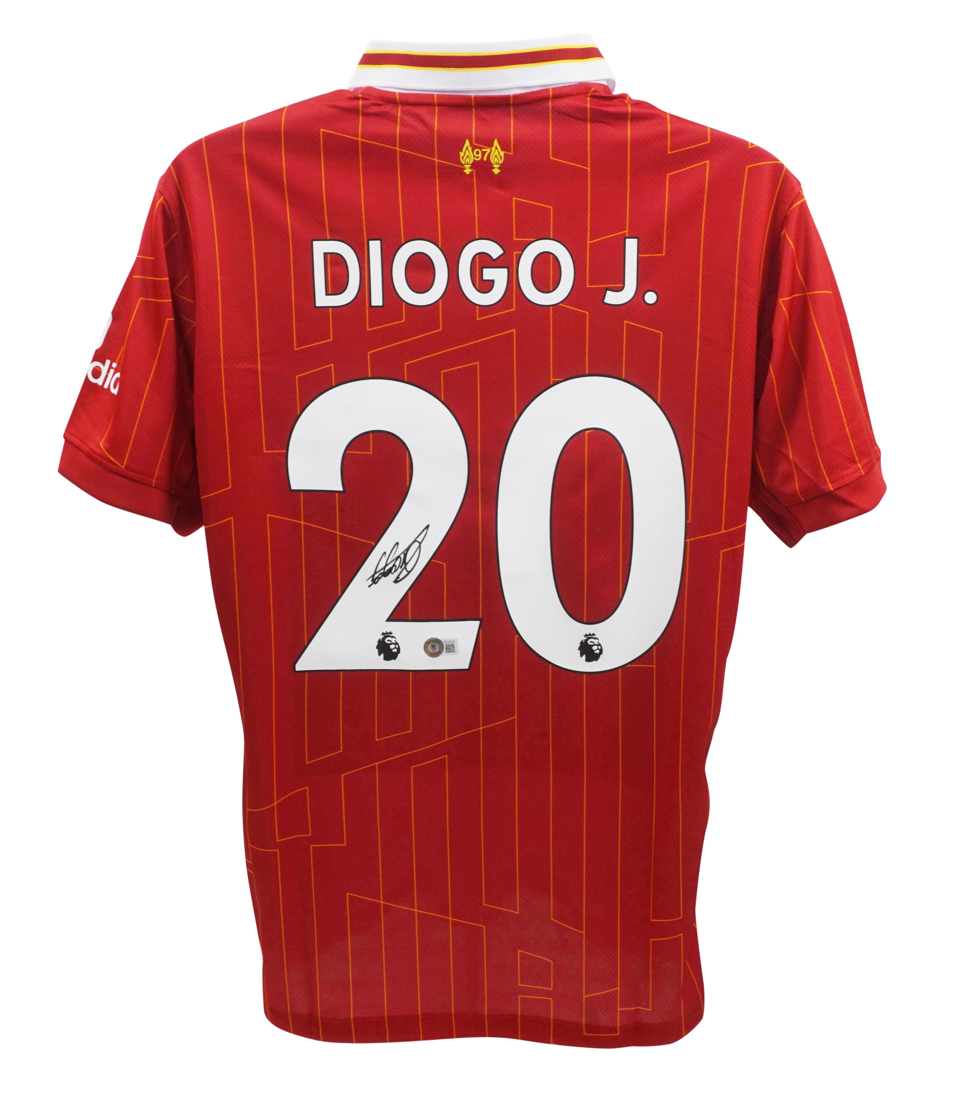 Diogo Jota Signed Liverpool Nike Authentic Jersey (Beckett) at PristineAuction.com Diogo Jota Signed Liverpool Nike Authentic Jersey (Beckett) at PristineAuction.com