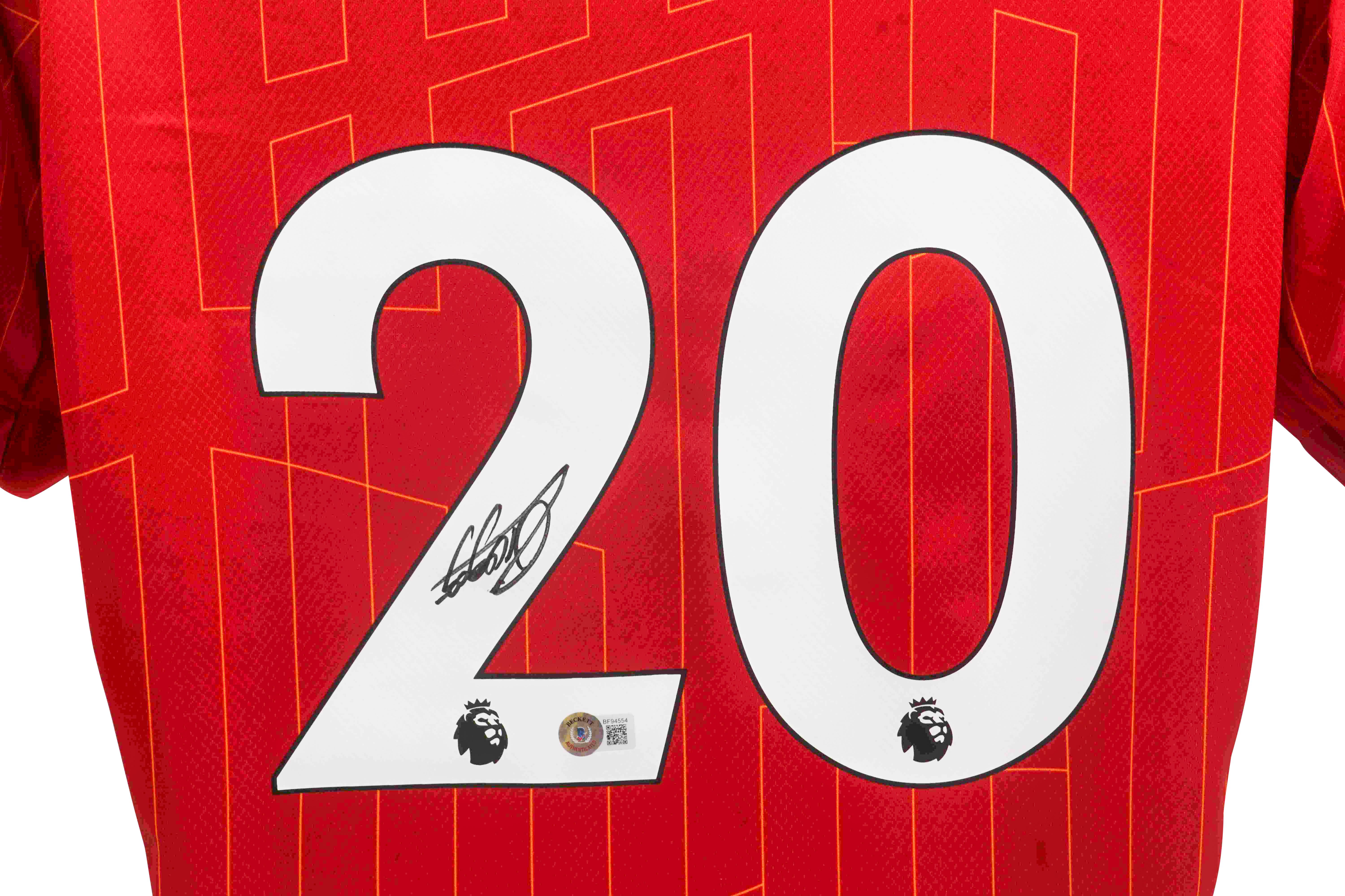 Diogo Jota Signed Liverpool Nike Authentic Jersey (Beckett) at PristineAuction.com Diogo Jota Signed Liverpool Nike Authentic Jersey (Beckett) at PristineAuction.com