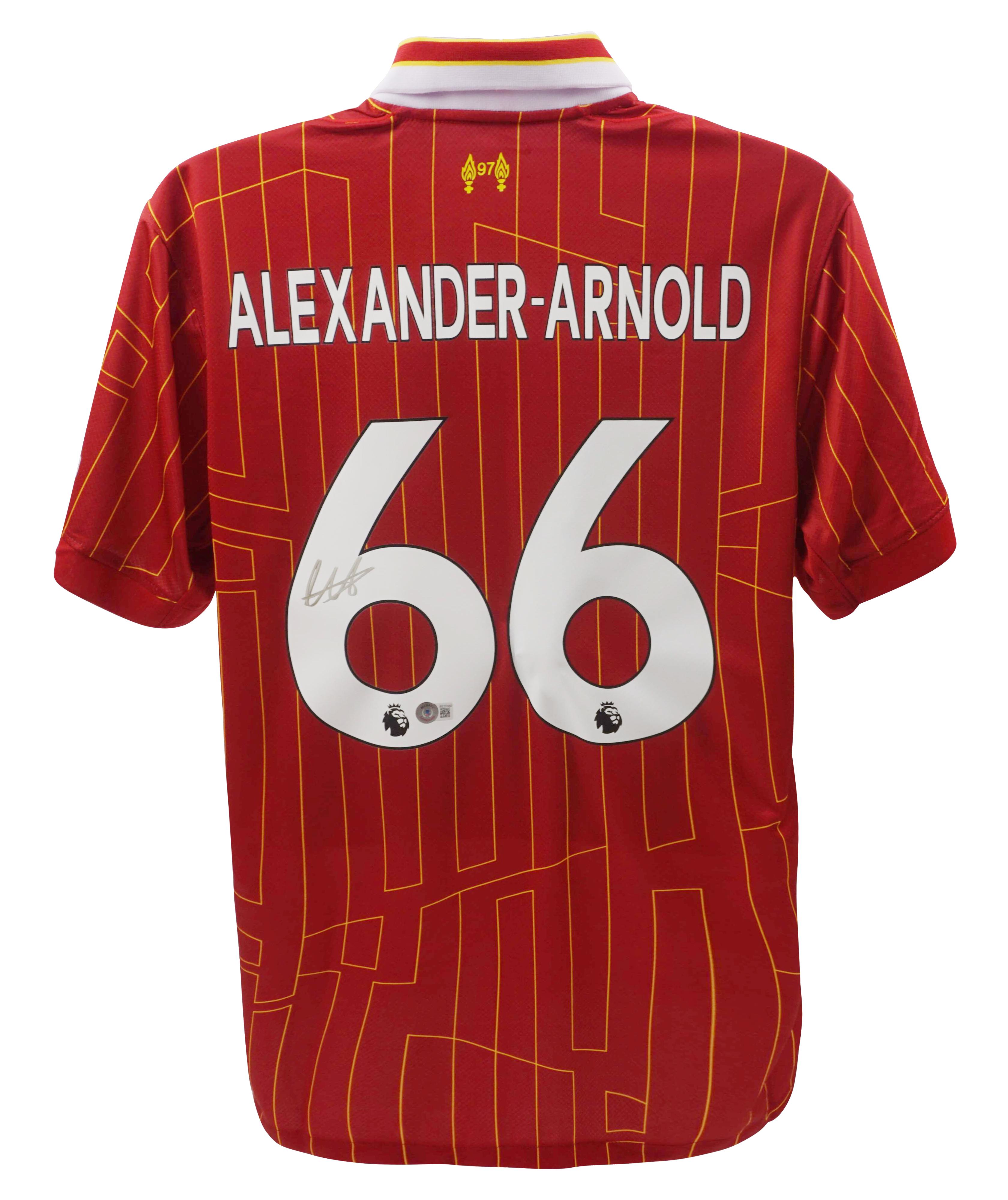 Trent Alexander-Arnold Signed Liverpool Nike Authentic Jersey (Beckett) at PristineAuction.com Trent Alexander-Arnold Signed Liverpool Nike Authentic Jersey (Beckett) at PristineAuction.com