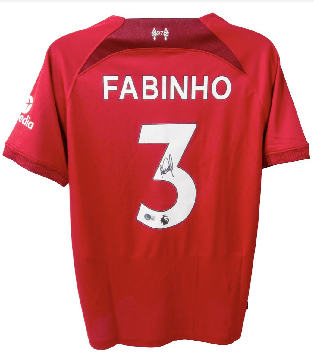 Fabinho Signed Liverpool Nike Authentic Jersey (Beckett) at PristineAuction.com Fabinho Signed Liverpool Nike Authentic Jersey (Beckett) at PristineAuction.com