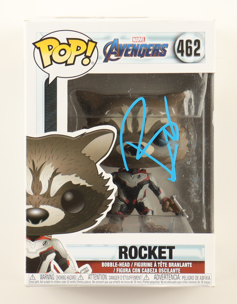 Bradley Cooper Signed "Avengers" #462 Rocket Funko Pop! Vinyl Figure (ACOA) at PristineAuction.com Bradley Cooper Signed "Avengers" #462 Rocket Funko Pop! Vinyl Figure (ACOA) at PristineAuction.com