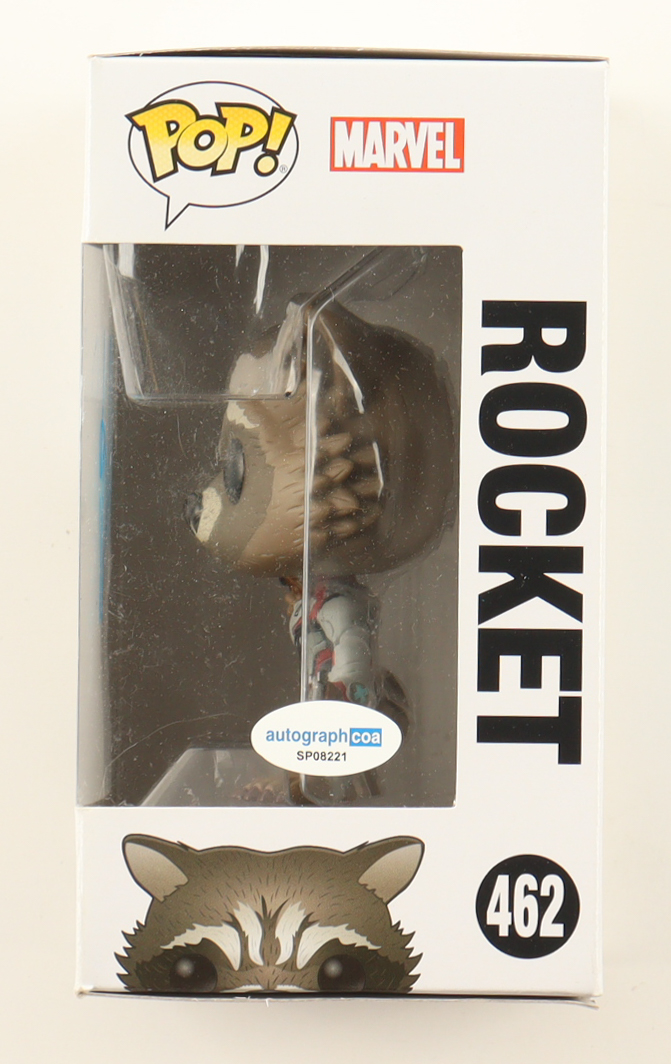 Bradley Cooper Signed "Avengers" #462 Rocket Funko Pop! Vinyl Figure (ACOA) at PristineAuction.com Bradley Cooper Signed "Avengers" #462 Rocket Funko Pop! Vinyl Figure (ACOA) at PristineAuction.com