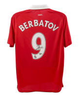 Dimitar Berbatov Signed Manchester United Nike Authentic Jersey (Beckett) at PristineAuction.com