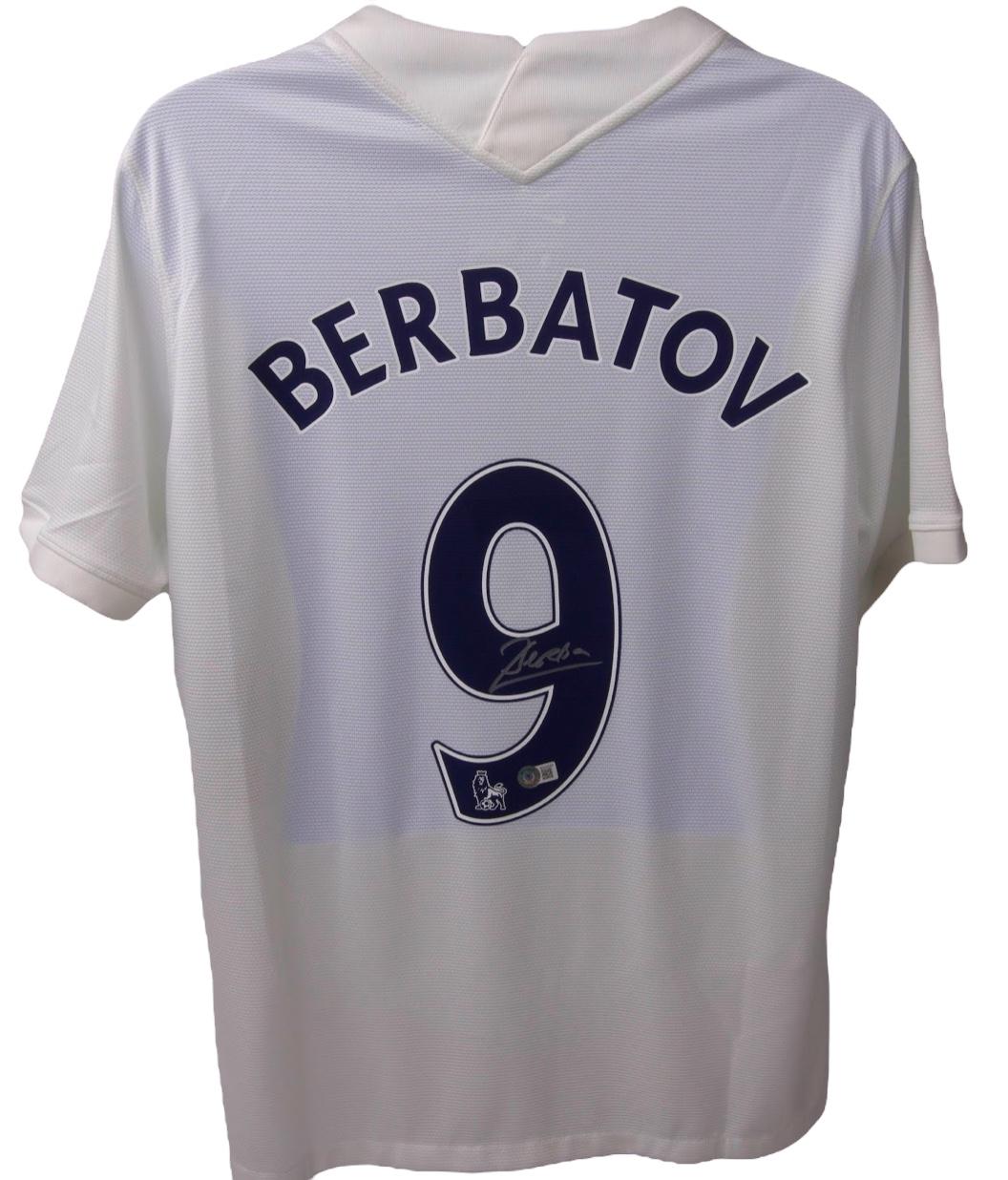 Dimitar Berbatov Signed Jersey (Beckett) at PristineAuction.com Dimitar Berbatov Signed Jersey (Beckett) at PristineAuction.com