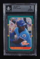 Bo Jackson 1987 Donruss Rookies #14 RC (BGS 7) at PristineAuction.com