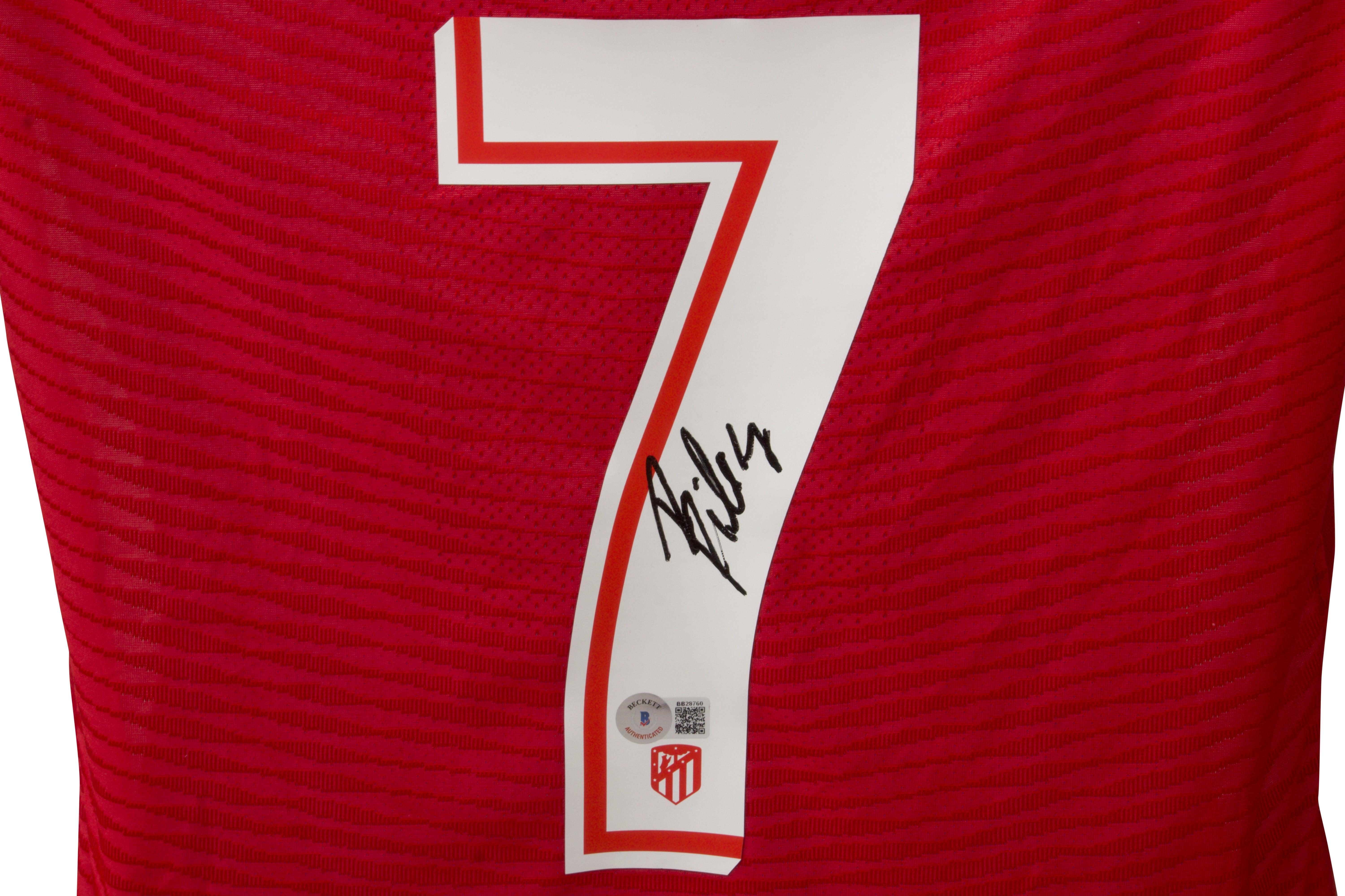 Joao Felix Signed Atletico Madrid Nike Authentic Jersey (Beckett) at PristineAuction.com Joao Felix Signed Atletico Madrid Nike Authentic Jersey (Beckett) at PristineAuction.com