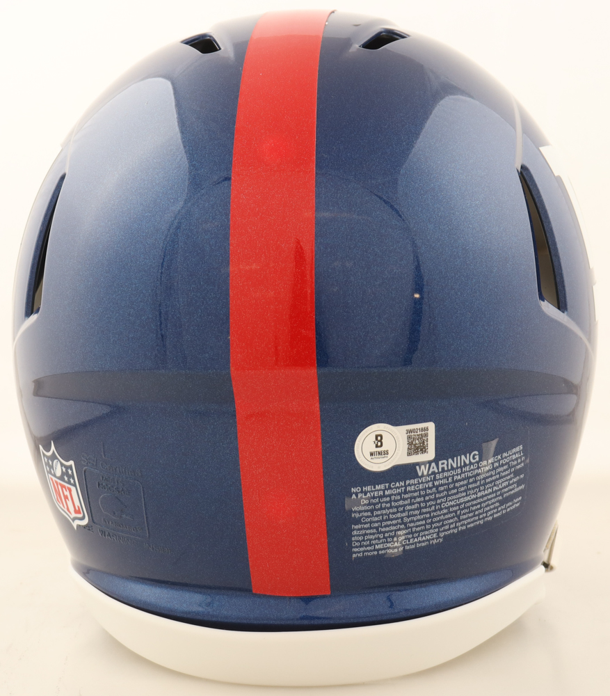 Abdul Carter Signed Giants Full-Size Authentic On-Field Speed Helmet (Beckett) at PristineAuction.com Abdul Carter Signed Giants Full-Size Authentic On-Field Speed Helmet (Beckett) at PristineAuction.com