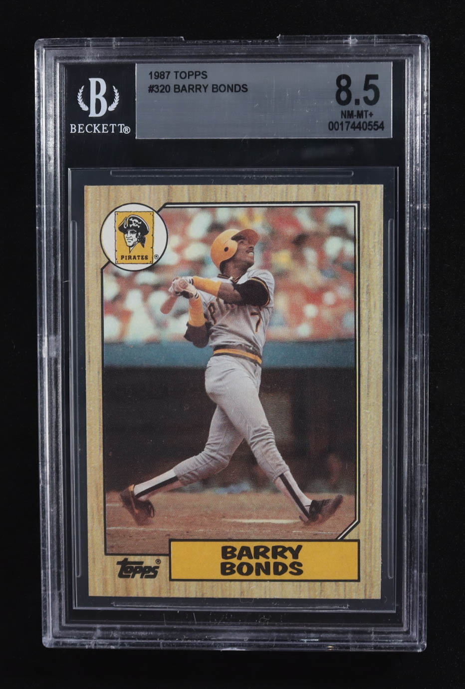 Barry Bonds 1987 Topps #320 RC (BGS 8.5) at PristineAuction.com Barry Bonds 1987 Topps #320 RC (BGS 8.5) at PristineAuction.com