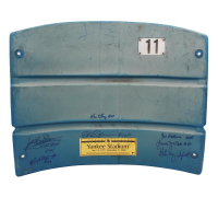 1977 Yankees Stadium Seatback Team-Signed By (7) with Ed Figueroa, Gene Locklear, Mickey Klutts (JSA) at PristineAuction.com