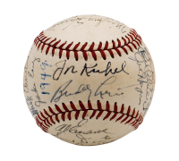 1949 Senators OAL Baseball Team-Signed By (25) with Joe Kuhel, Robert Ortiz, Sherry Robertson (JSA) at PristineAuction.com
