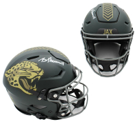 Brian Thomas Jr. Signed Jaguars Full-Size Authentic On-Field Salute to Service Alternate Speedflex Helmet (Fanatics) at PristineAuction.com