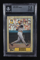 Barry Bonds 1987 Topps #320 RC (BGS 7.5) at PristineAuction.com
