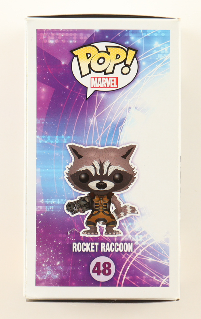 Bradley Cooper Signed "Guardians Of The Galaxy" #48 Rocket Raccoon Bobble-Head Funko Pop! Vinyl Figure (ACOA) at PristineAuction.com Bradley Cooper Signed "Guardians Of The Galaxy" #48 Rocket Raccoon Bobble-Head Funko Pop! Vinyl Figure (ACOA) at PristineAuction.com