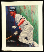 Don Mattingly Signed LE Yankees 18x22 Lithograph on Rolled Canvas (JSA) at PristineAuction.com