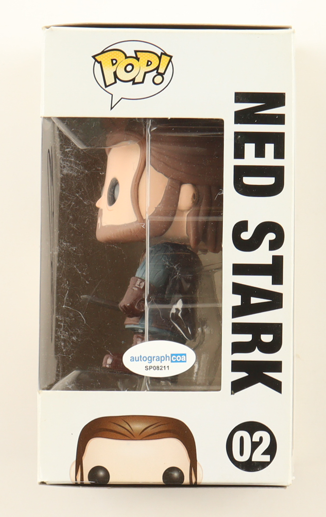 Sean Bean Signed "Game of Thrones" #02 Ned Stark Funko Pop! Vinyl Figure (ACOA) at PristineAuction.com Sean Bean Signed "Game of Thrones" #02 Ned Stark Funko Pop! Vinyl Figure (ACOA) at PristineAuction.com