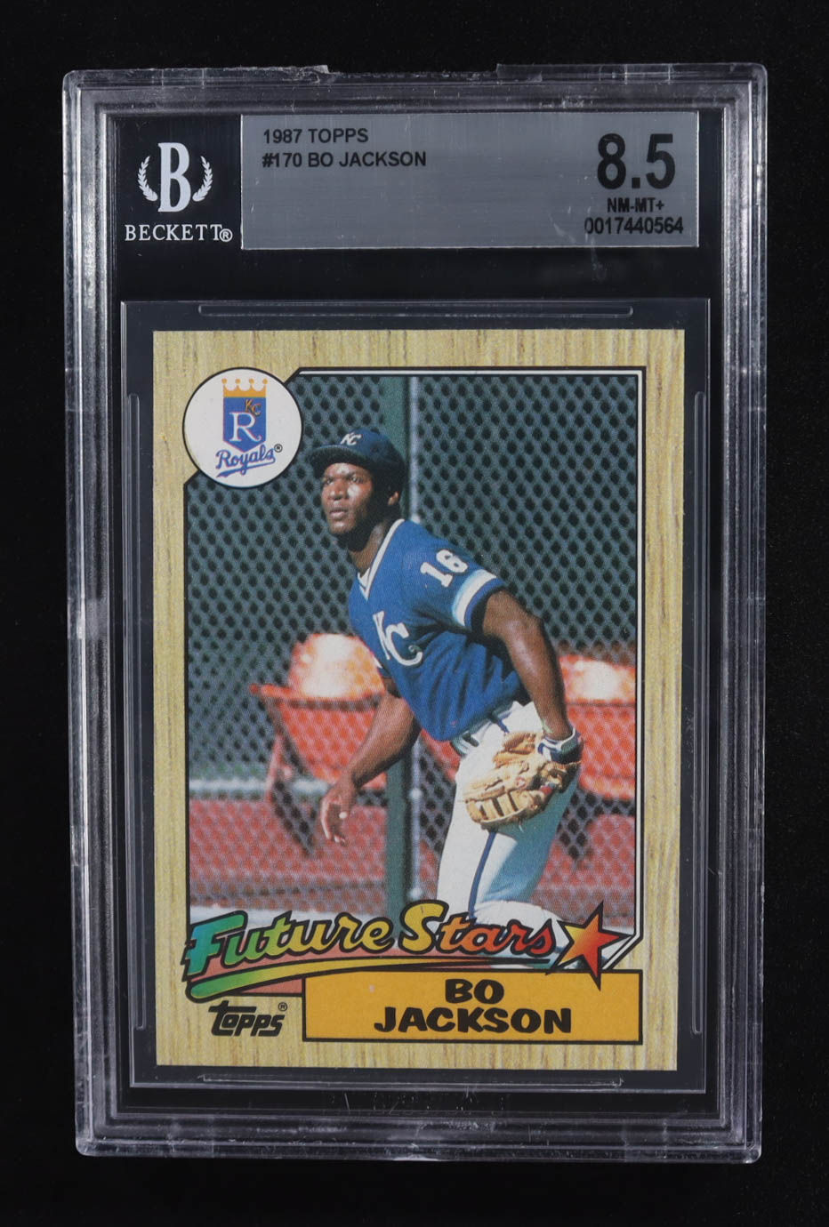 Bo Jackson 1987 Topps Future Stars #170 RC (BGS 8.5) at PristineAuction.com Bo Jackson 1987 Topps Future Stars #170 RC (BGS 8.5) at PristineAuction.com